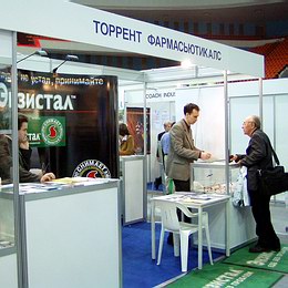 «ТОРРЕНТ ФАРМАСЬЮТИКАЛЗ» - Ламитор - Обзорный репортаж РМС-Экспо c выставки «АПТЕКА-2003»