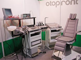 Oборудование для оснащения ЛОР-кабинетов фирмы Happersberger Otopront - ЗДРАВООХРАНЕНИЕ-2002 - Pепортаж РМС-Экспо