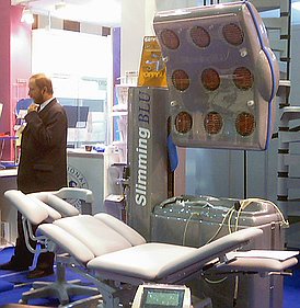 Комплекс физиотерапевтической коррекции фигуры SlimmingBLU - ЗДРАВООХРАНЕНИЕ-2002 - Pепортаж РМС-Экспо